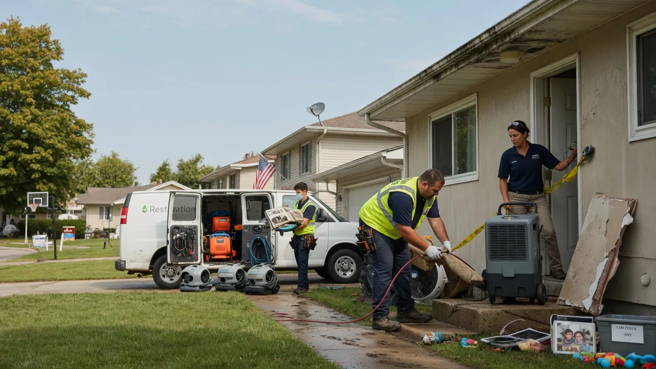 Water Damage Restoration in Franklin, OH near me